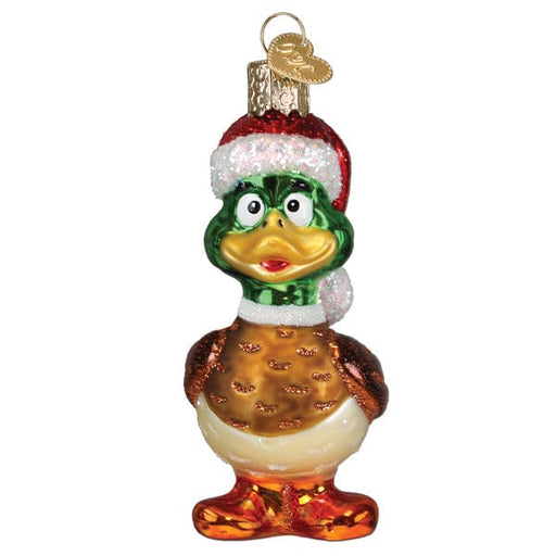Old World Christmas Silly Santa Duck Ornament
