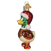 Old World Christmas Silly Santa Duck Ornament