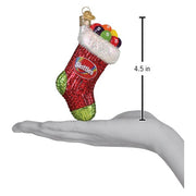 Old World Christmas Skittles Stocking Ornament