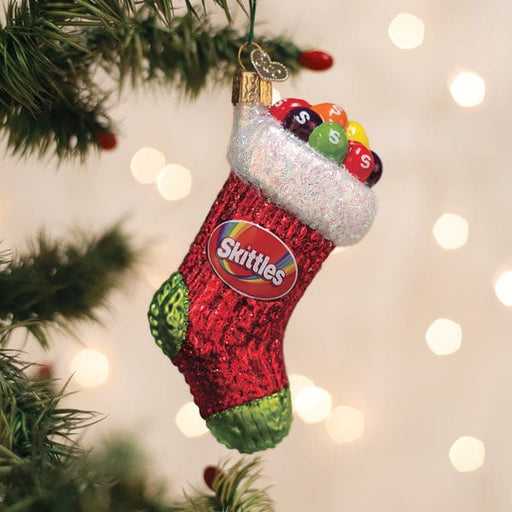 Old World Christmas Skittles Stocking Ornament