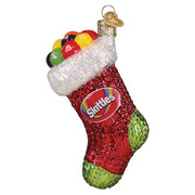 Old World Christmas Skittles Stocking Ornament