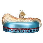 Old World Christmas Sleepy Doodle Dog Ornament