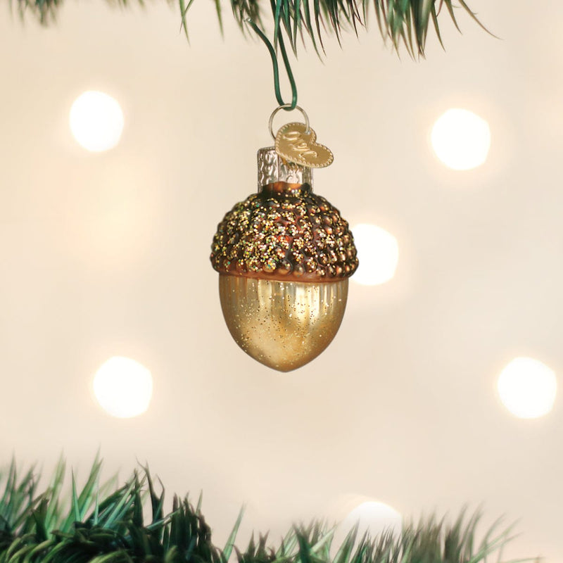 Old World Christmas Small Acorn Ornament