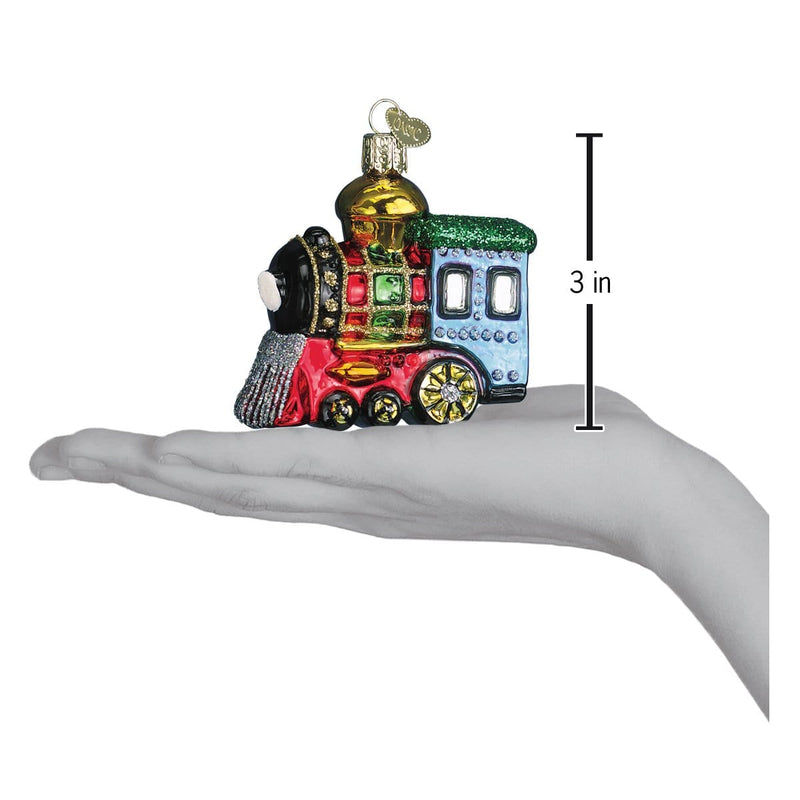 Old World Christmas Small Locomotive Ornament