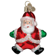 Old World Christmas Small Silly Santa Ornament