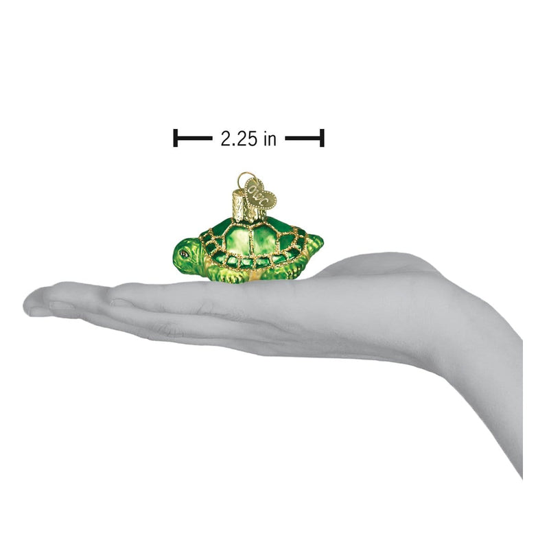 Old World Christmas Small Turtle Ornament