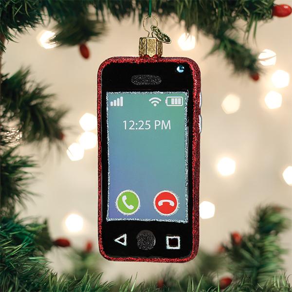 Old World Christmas Smartphone Ornament