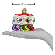 Old World Christmas Snow Family Of 3 Ornament
