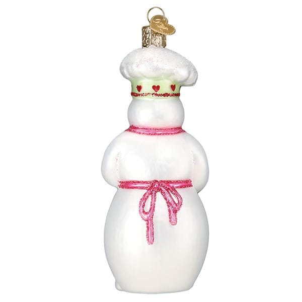 Old World Christmas Snow Woman Chef Ornament
