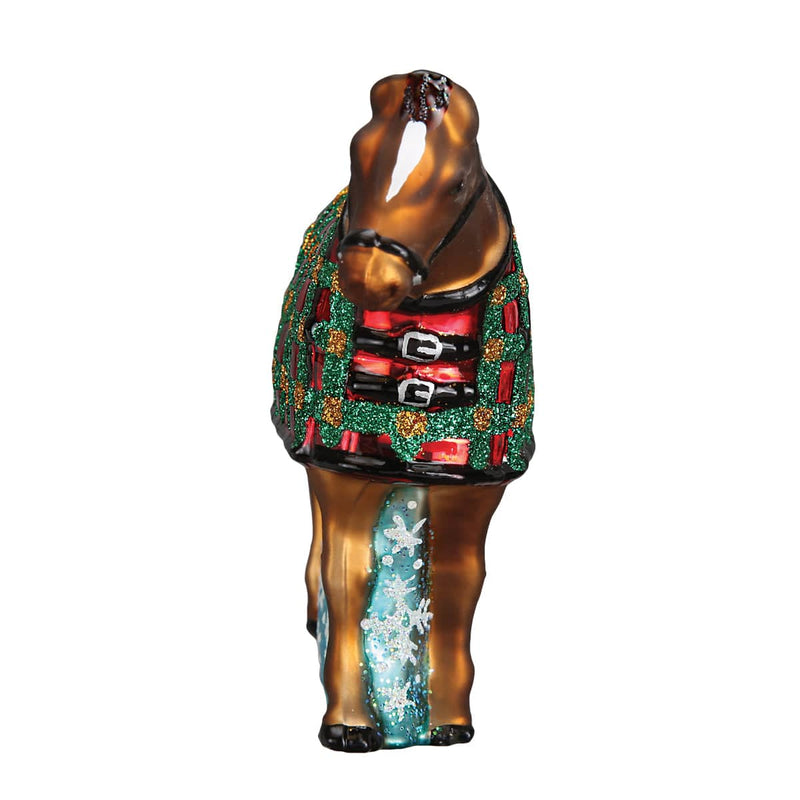 Old World Christmas Snowflake Horse Ornament