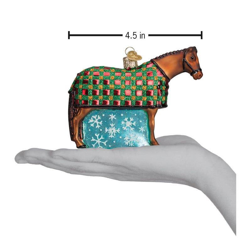 Old World Christmas Snowflake Horse Ornament
