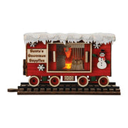 Old World Christmas Snowman Box Car Ornament