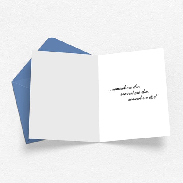 Old World Christmas Snowman Christmas Card