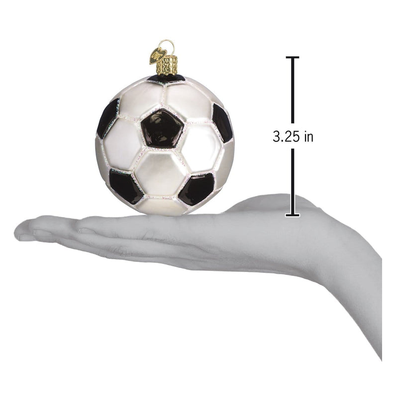 Old World Christmas Soccer Ball Ornament