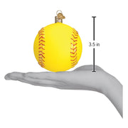 Old World Christmas Softball Ornament