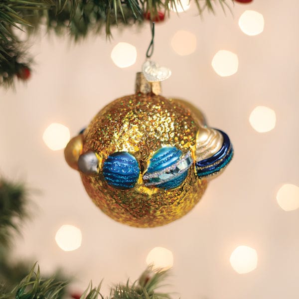Old World Christmas Solar System Ornament