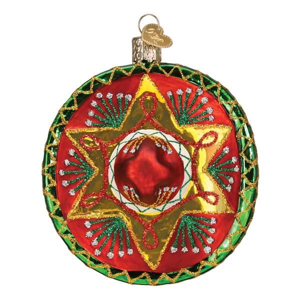 Old World Christmas Sombrero Ornament