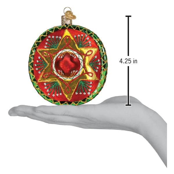 Old World Christmas Sombrero Ornament