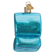 Old World Christmas Something Blue Ring Box Ornament