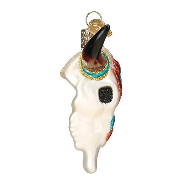 Old World Christmas Southwestern Steer Skull Ornament