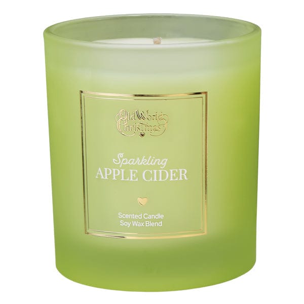 Old World Christmas Sparkling Apple Cider Candle