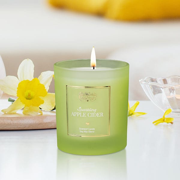 Old World Christmas Sparkling Apple Cider Candle