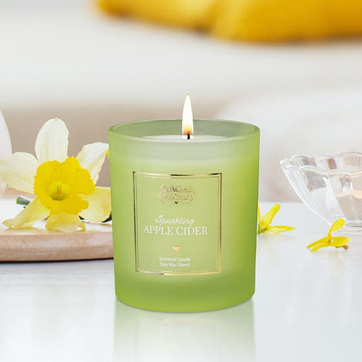 Old World Christmas Sparkling Apple Cider Candle