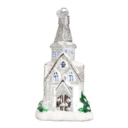 Old World Christmas Sparkling Cathedral Ornament