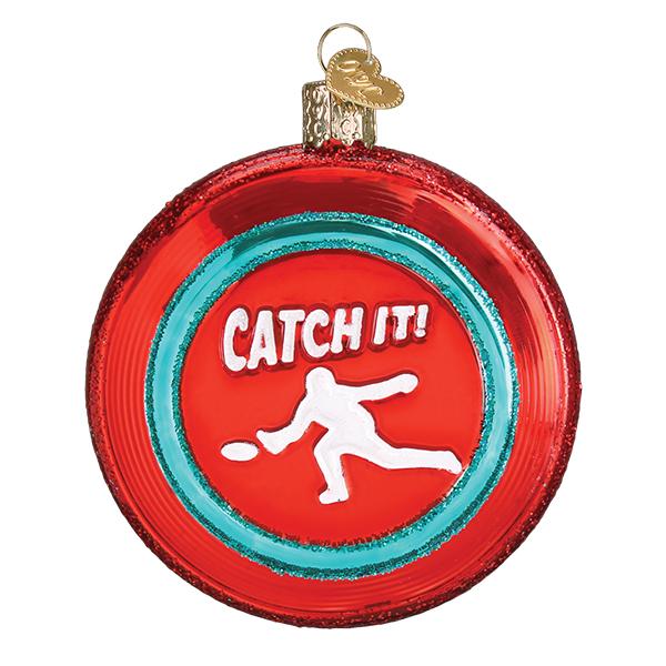 Old World Christmas Sports Disc Ornament