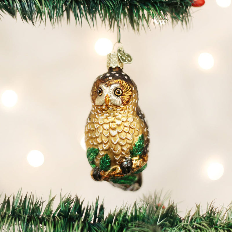 Old World Christmas Spotted Owl Ornament