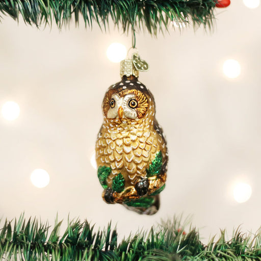 Old World Christmas Spotted Owl Ornament