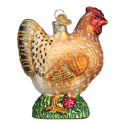 Old World Christmas Spring Chicken Christmas Ornament