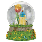 Old World Christmas Spring Garden Gnome Snow Globe
