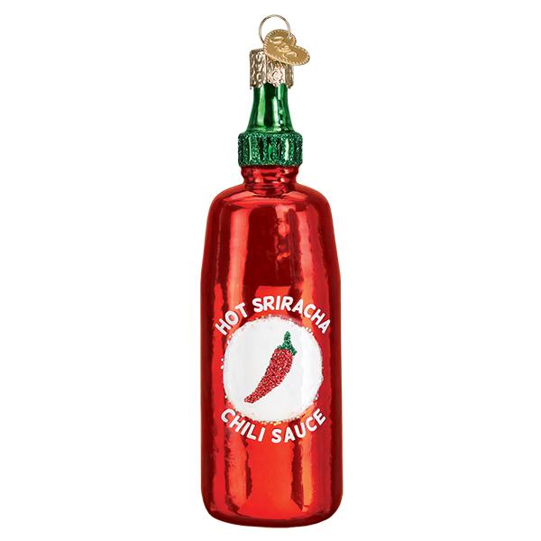 Old World Christmas Sriracha Sauce Ornament