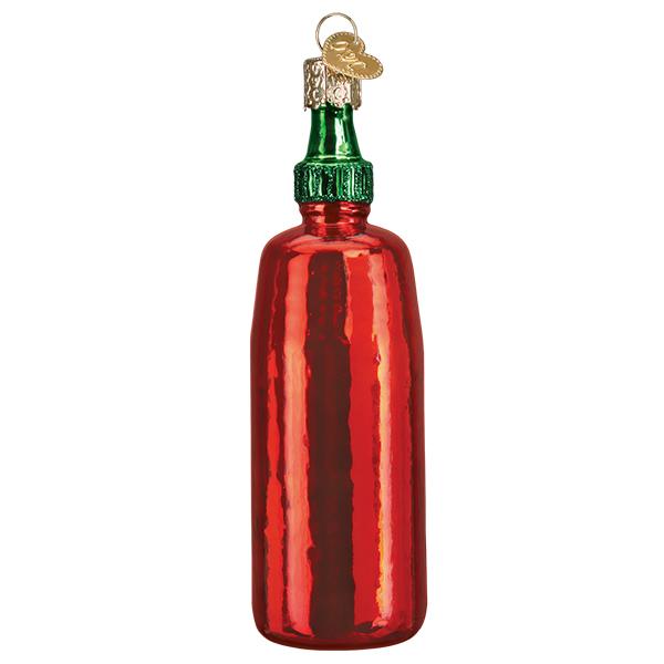 Old World Christmas Sriracha Sauce Ornament