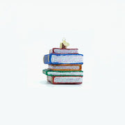 Old World Christmas Stack Of Books Ornament