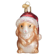 Old World Christmas Standing Christmas Bunny Ornament