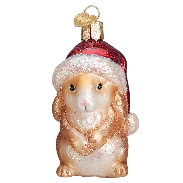 Old World Christmas Standing Christmas Bunny Ornament