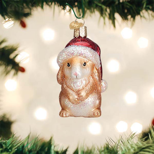 Old World Christmas Standing Christmas Bunny Ornament