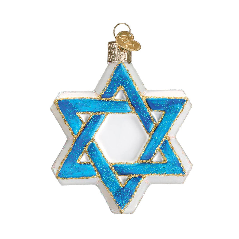 Old World Christmas Star Of David Ornament