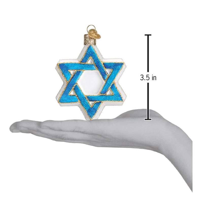 Old World Christmas Star Of David Ornament
