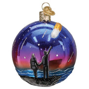 Old World Christmas Stargazed Round Ornament