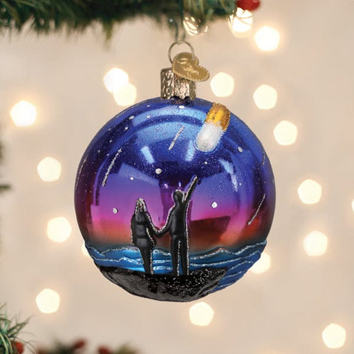Old World Christmas Stargazed Round Ornament