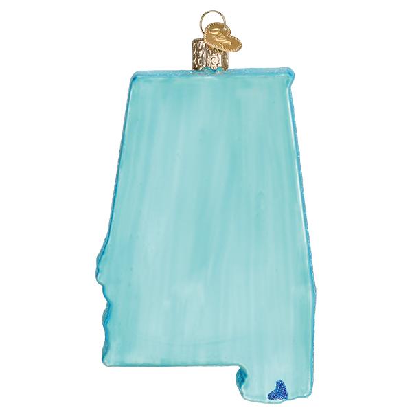 Old World Christmas State Of Alabama Ornament