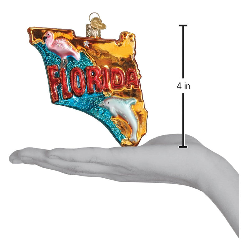 Old World Christmas State Of Florida Ornament