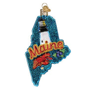 Old World Christmas State Of Maine Ornament
