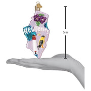 Old World Christmas State Of New Jersey Ornament