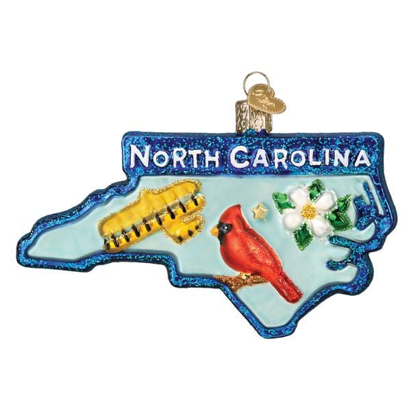 Old World Christmas State Of North Carolina Ornament