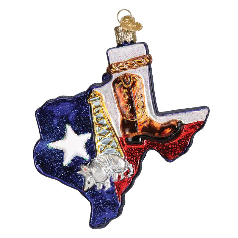 Old World Christmas State Of Texas Ornament