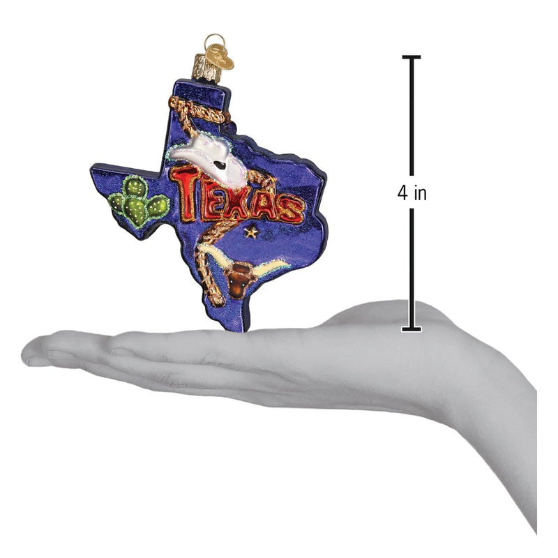 Old World Christmas State Of Texas Ornament
